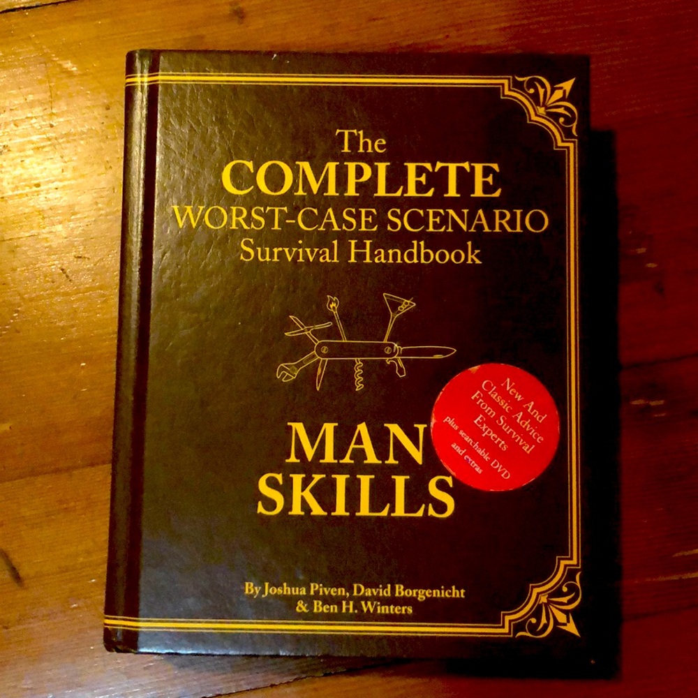 Man Skills Hardcover Book
